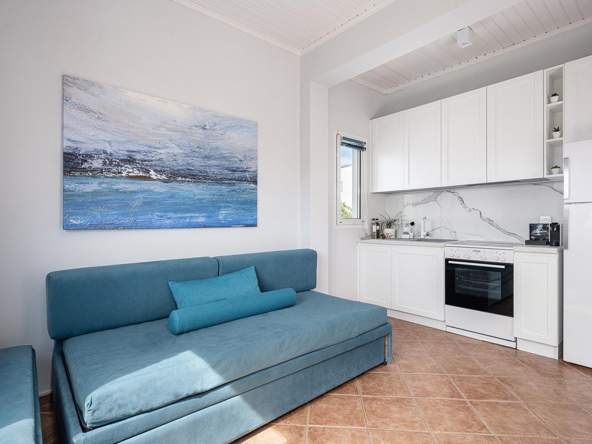 Elena Seafront Luxury Apartments Almirida Exterior foto