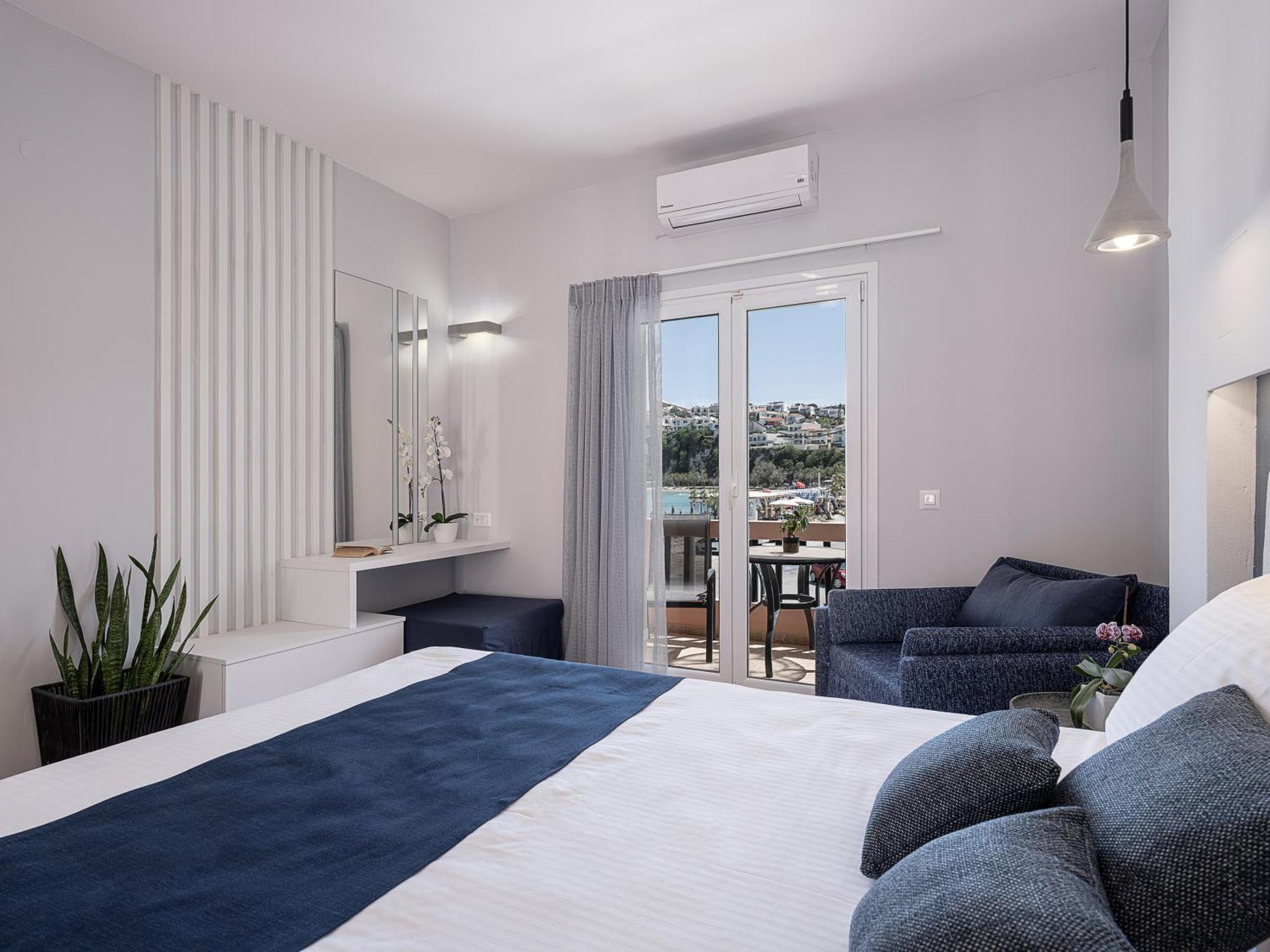 Elena Seafront Luxury Apartments Almirida Exterior foto
