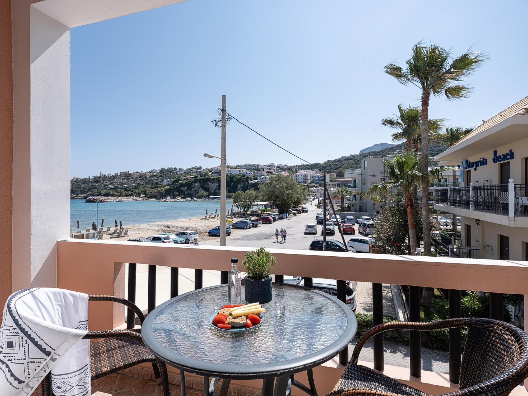 Elena Seafront Luxury Apartments Almirida Exterior foto