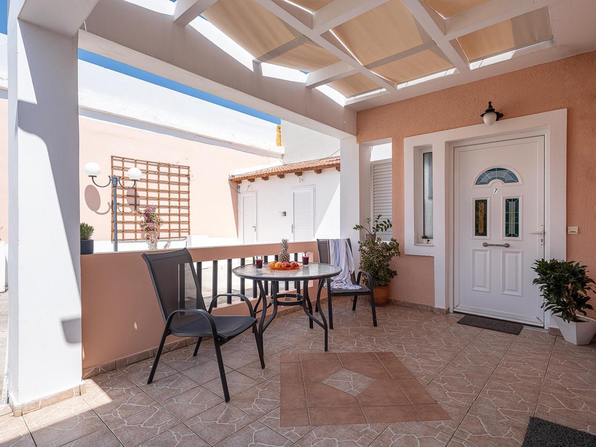 Elena Seafront Luxury Apartments Almirida Exterior foto