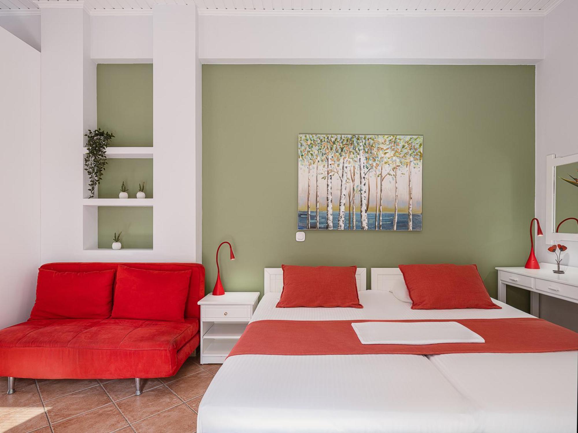 Elena Seafront Luxury Apartments Almirida Exterior foto