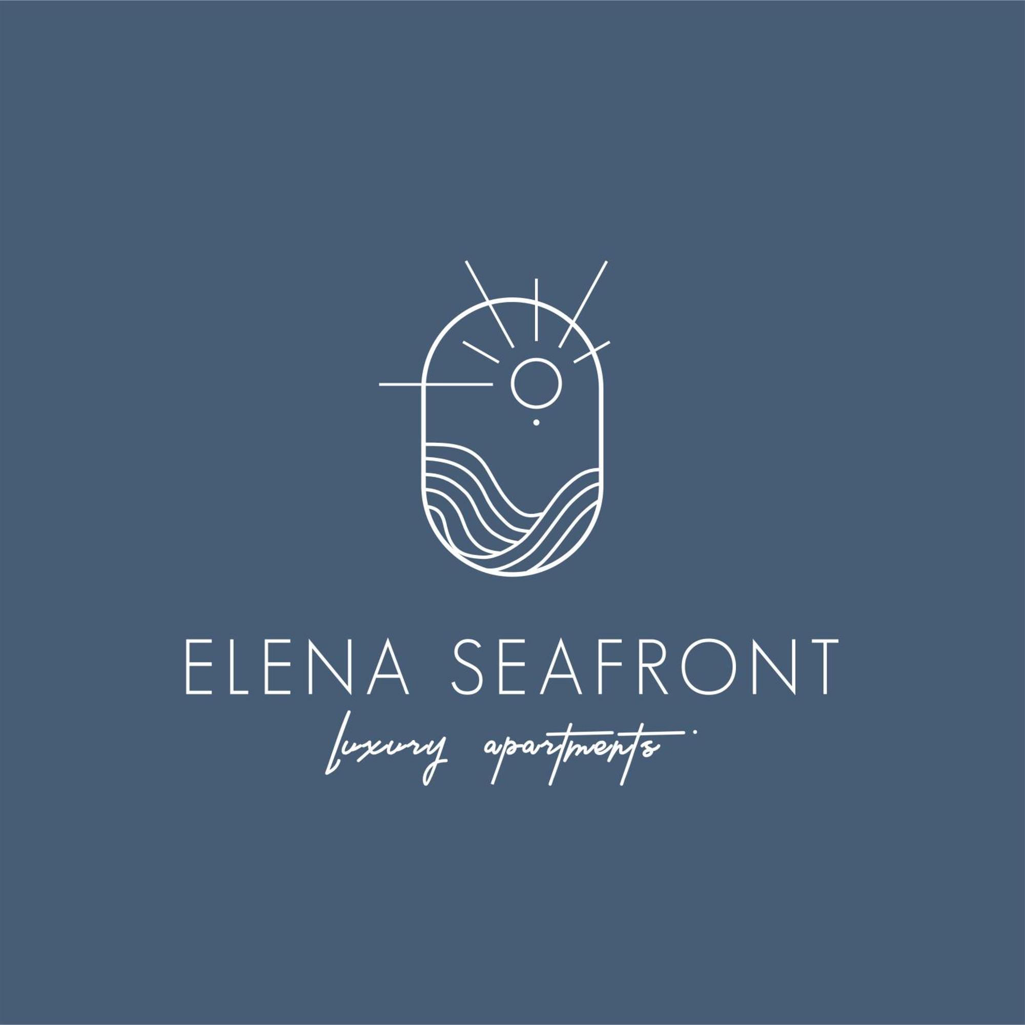 Elena Seafront Luxury Apartments Almirida Exterior foto